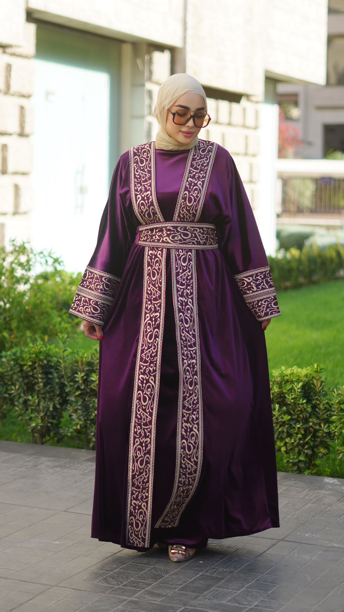 Arabian Velvet Abbaya