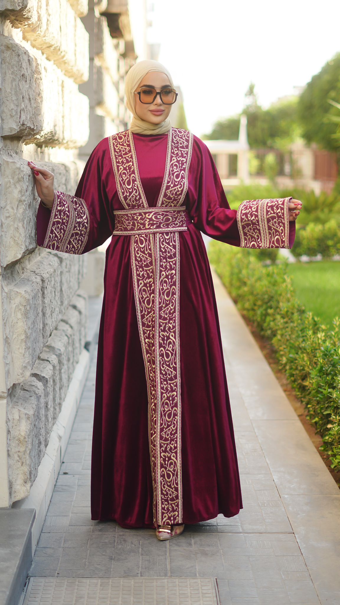 Arabian Velvet Abbaya